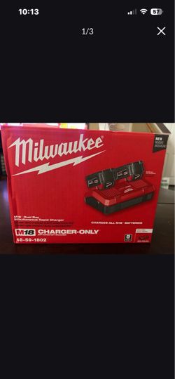 Milwaukee M18 Dual Bay Rapid Charger