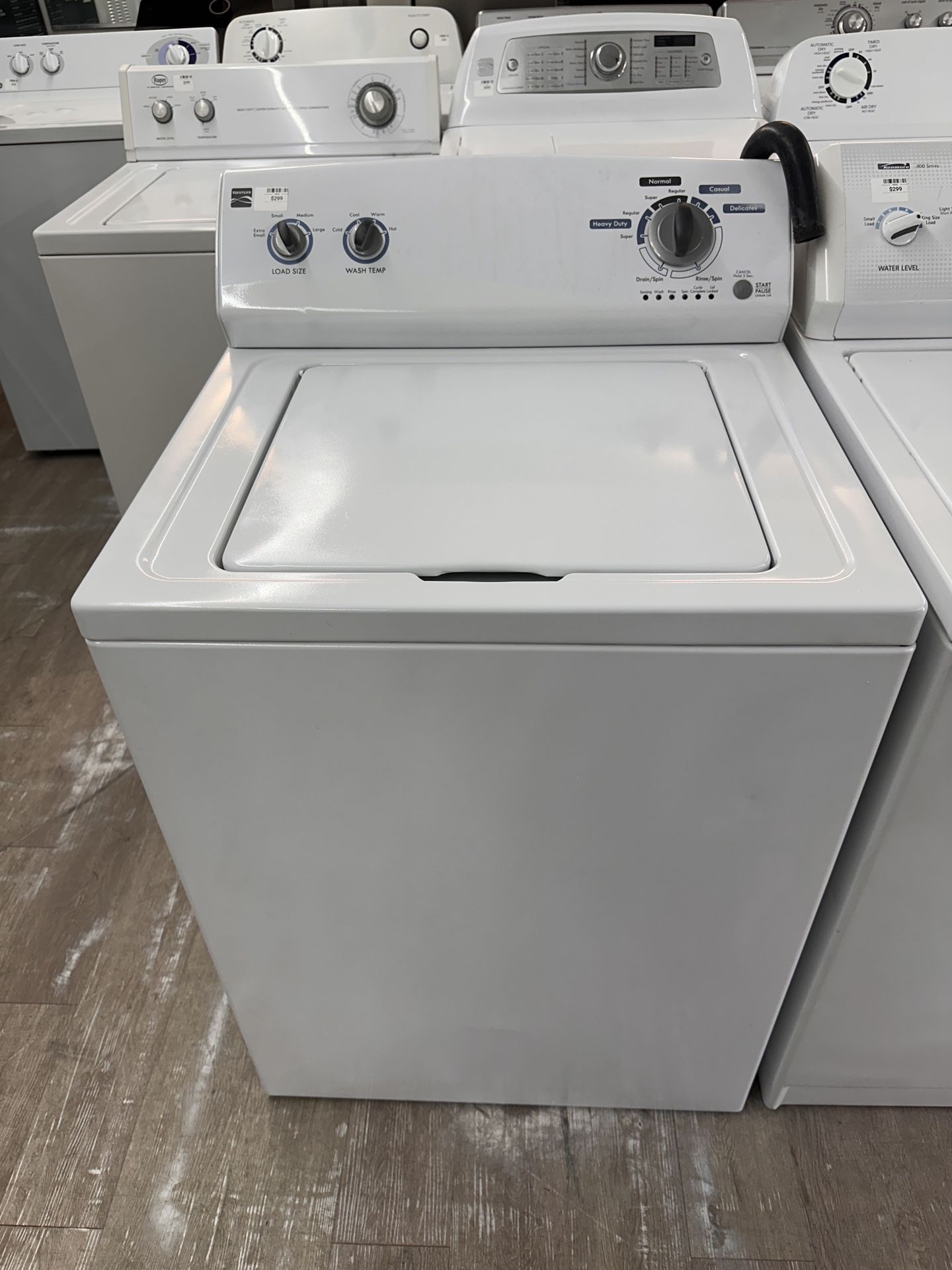 Kenmore Top Load Washer With Agitator