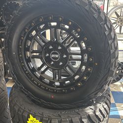 20x9 DTS Trail Wheels-SB &33 Ironman MTX Tires