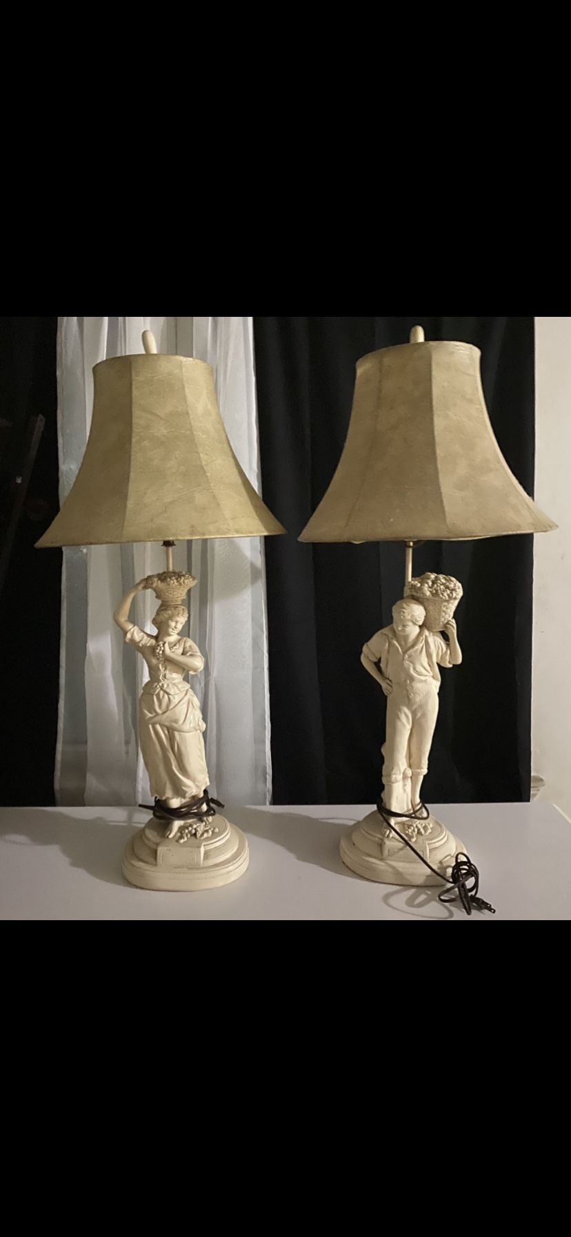 Old fashion antique lamps