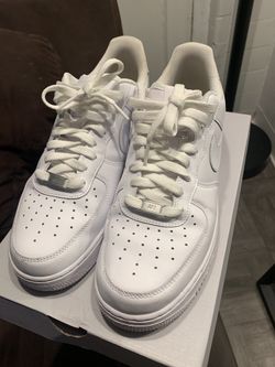 Nike Air Force 1 Uptown’s | All White | Sz 10 | Worn 3x