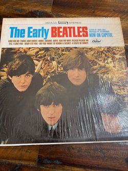 The Beatles - The Early Beatles Vinyl LP (1965) Original Black Rainbow Shrink NM