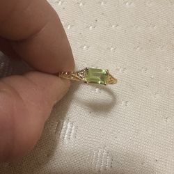 14k Sterling Silver Ring