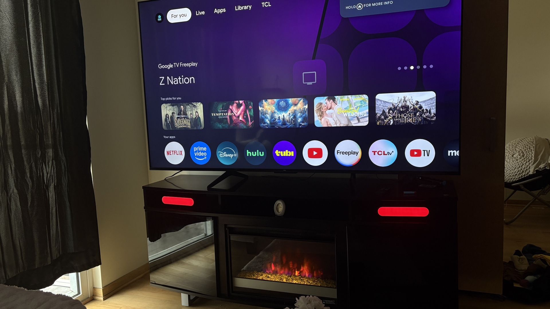 TCL 85 TV – Mint Condition