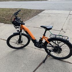 e-joe Jade 750 E-bike Black & Orange