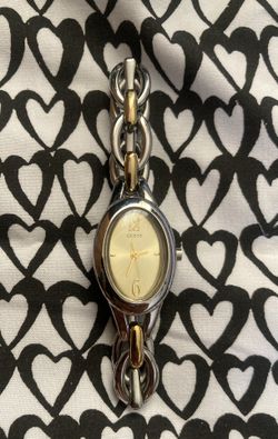 GUESS WATCH SILVER GOLD BRACELET WATCH