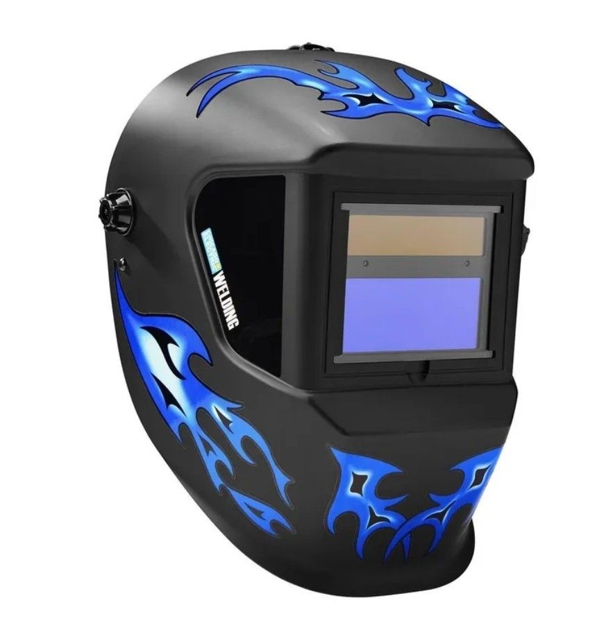 Blue Design Auto-Darkening Welding Helmet