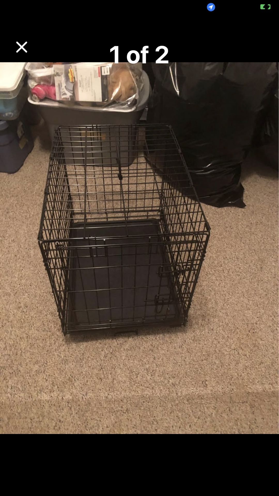 Dog Cage In Excellent Condition ( Medium Size)