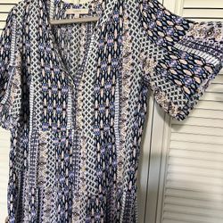 Loft Flutter Dress