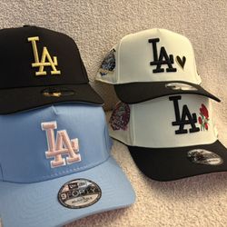 LA Dodgers Snapback Hats – New – Multiple Styles