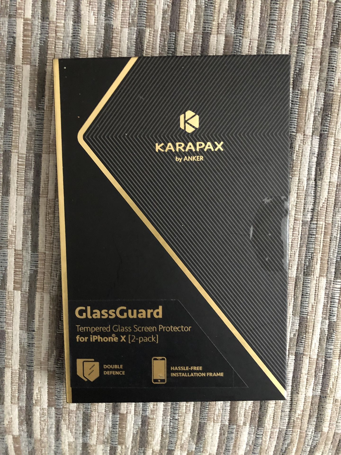 iPhone X and iPhone 6+ screen protectors