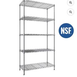 5 Tier Metal Shelving Unit