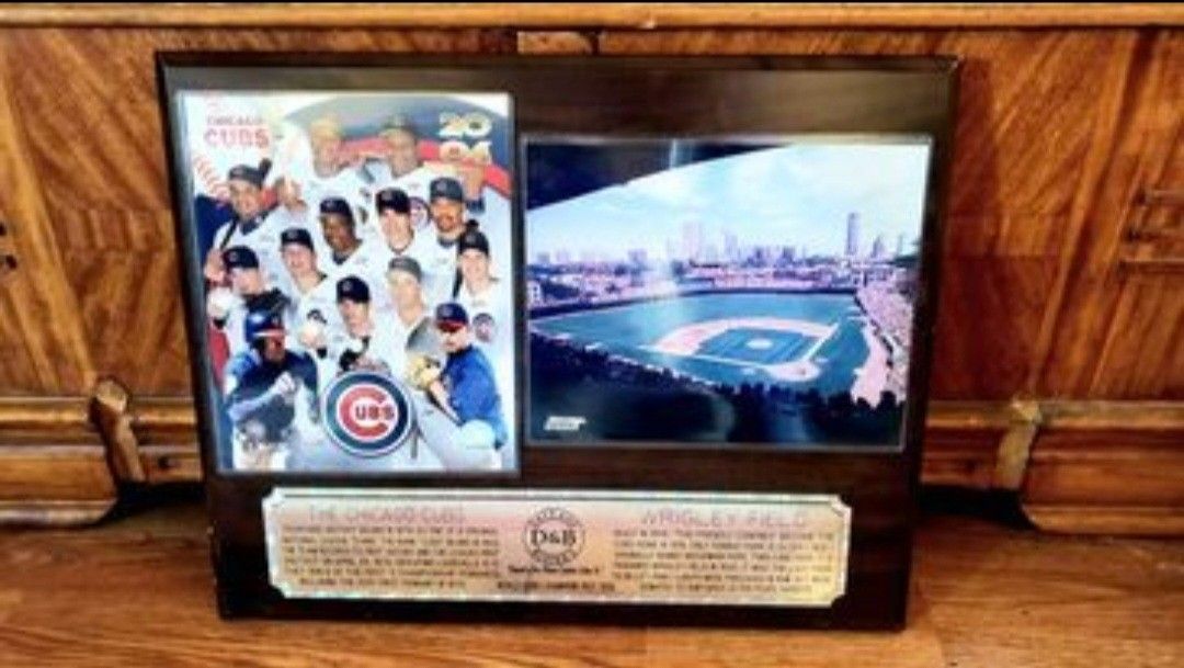 Dave & Buster's Chicago Cubs 2004  plaque