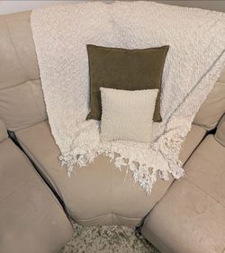 3-Piece Leather Reclining Sectional – Sell Together or Separate, Negotiable