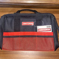 CRAFTSMAN 13″ Large-Mouth Tool Bag Model 513100 – Brand New Durable Organizer