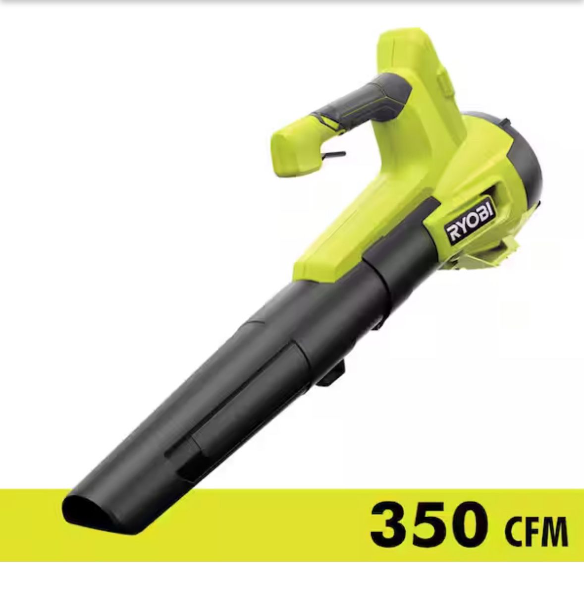 ONE+ 18V 100 MPH 350 CFM Cordless Battery Variable-Speed Jet Fan Leaf Blower (Tool Only)