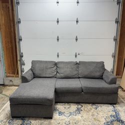 Modern Gray Sectional Couch