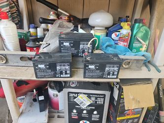 12volt Agm Non Spillable Batterys