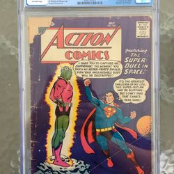 Action Comics #242 (1958) CGC 2.0 - 1st & origin Of Brainiac; 1st City Of Kandor