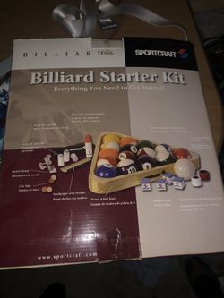 Billiard stater kit