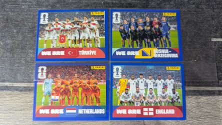 Album stickers world cup blue teams #13