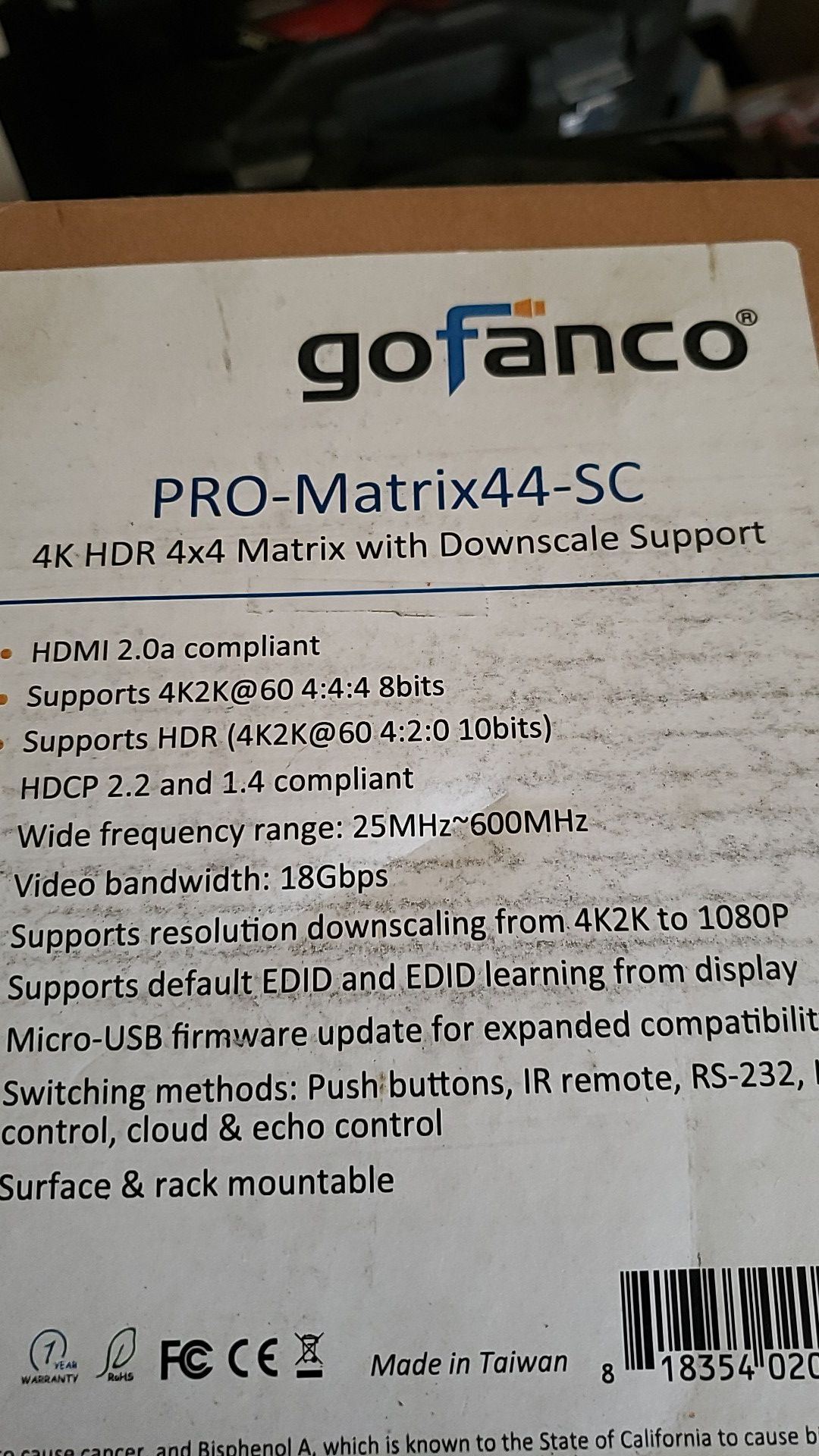 Pro matrix44-sc new