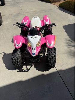 2008 Polaris outlaw 50 pink