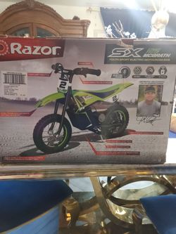 Razor SX125 McGrath Youth Electric Motocross Bike