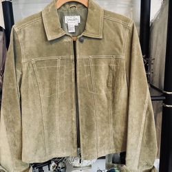 LIVE A LITTLE 100% LEATHER JACKET 