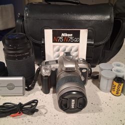 NIKON N75 35mm SLR film Camera