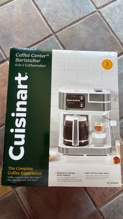 CUISINART COFFEE CENTER BARISTABAR 4 -in-1 coffeemaker