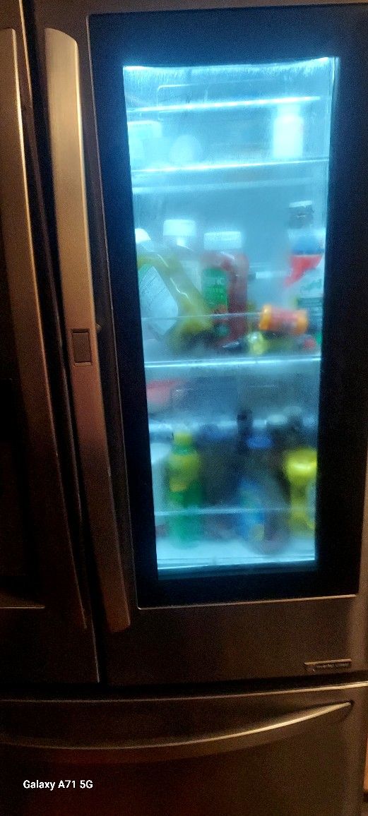 LG Knock Knock Fridge