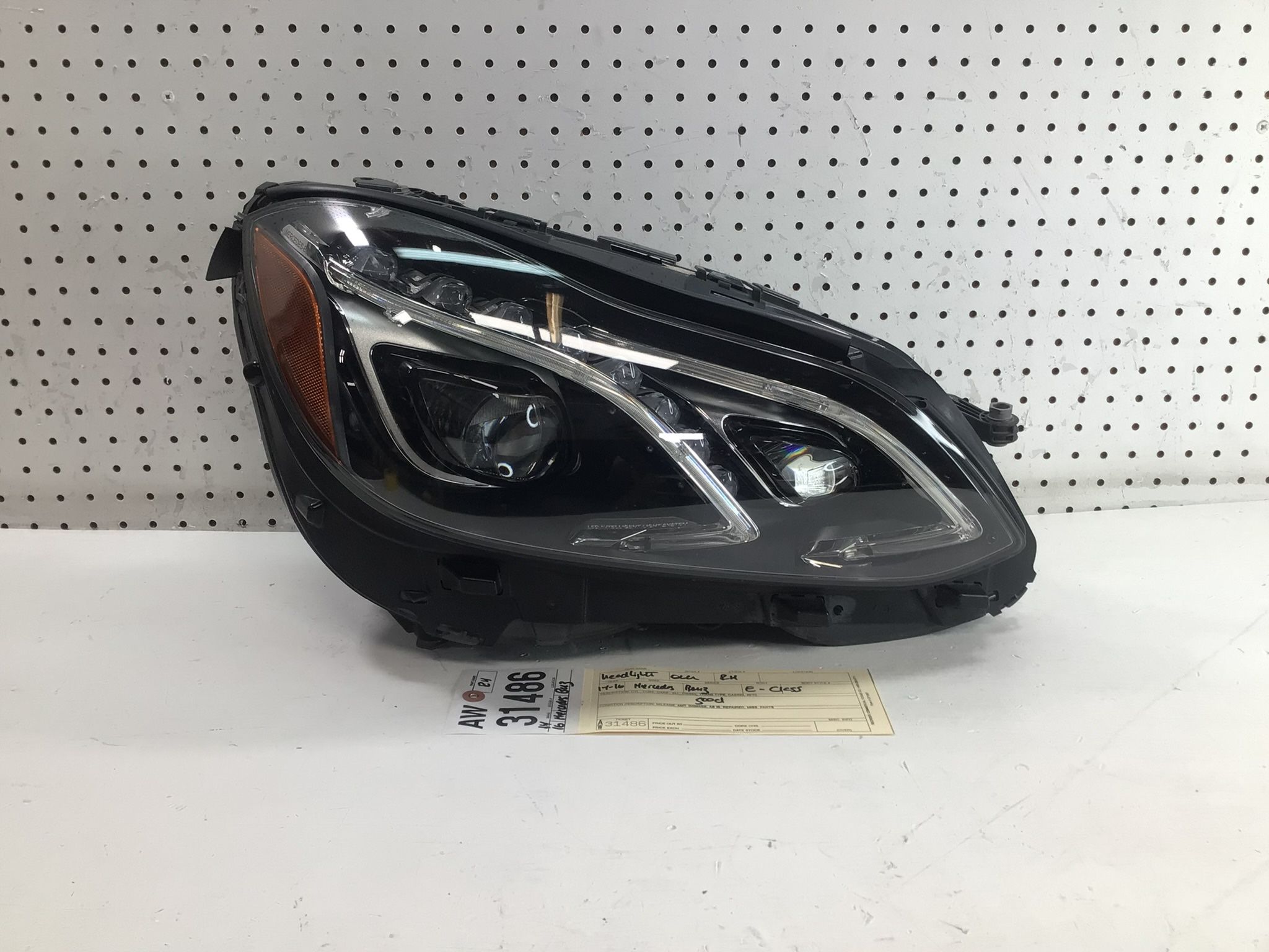 2014 2016 MERCEDES BENZ E CLASS W212 RIGHT SIDE LED HEADLIGHT LAMP OEM