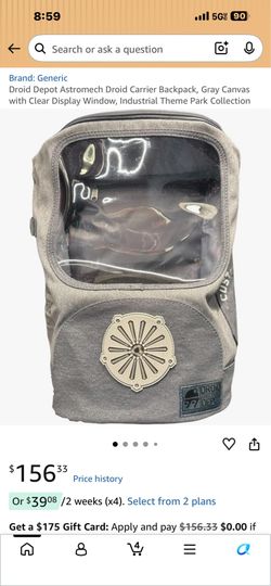 droid depot astromech droi carrier backpack use