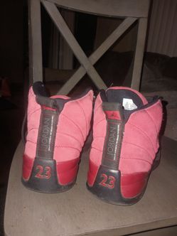 jordan 12 black red size 10