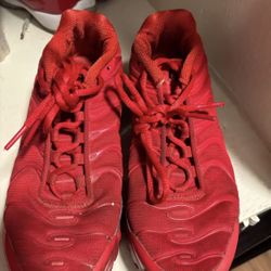 Red Kids AIR maxs Nike 