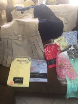 Girls' school clothes