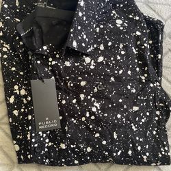 New Men’s Dressy Shirt Medium