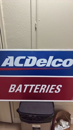ACDelco Batteries Advertising Sign
