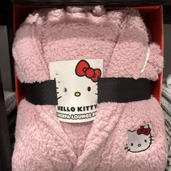 Hello Kitty Sherpa Fleece Robe