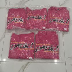 Pink sp5der Hoodie 