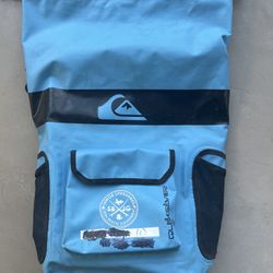 Quicksilver, Seal Beach, junior lifeguard, dry bag backpack used a few times