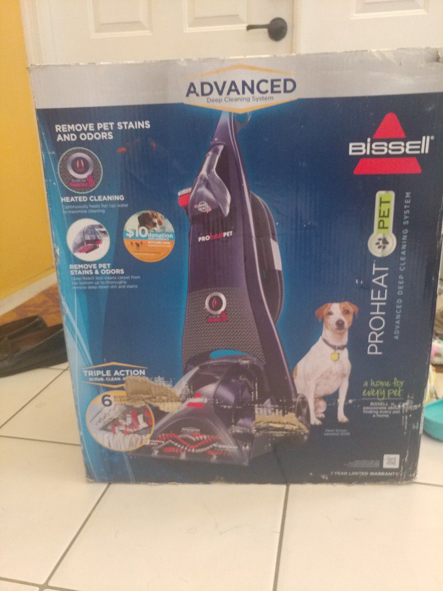 Bissell Proheat Pet Advance Deep Cleaner