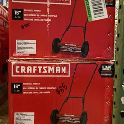 Craftsman 16in Push Reel Mower