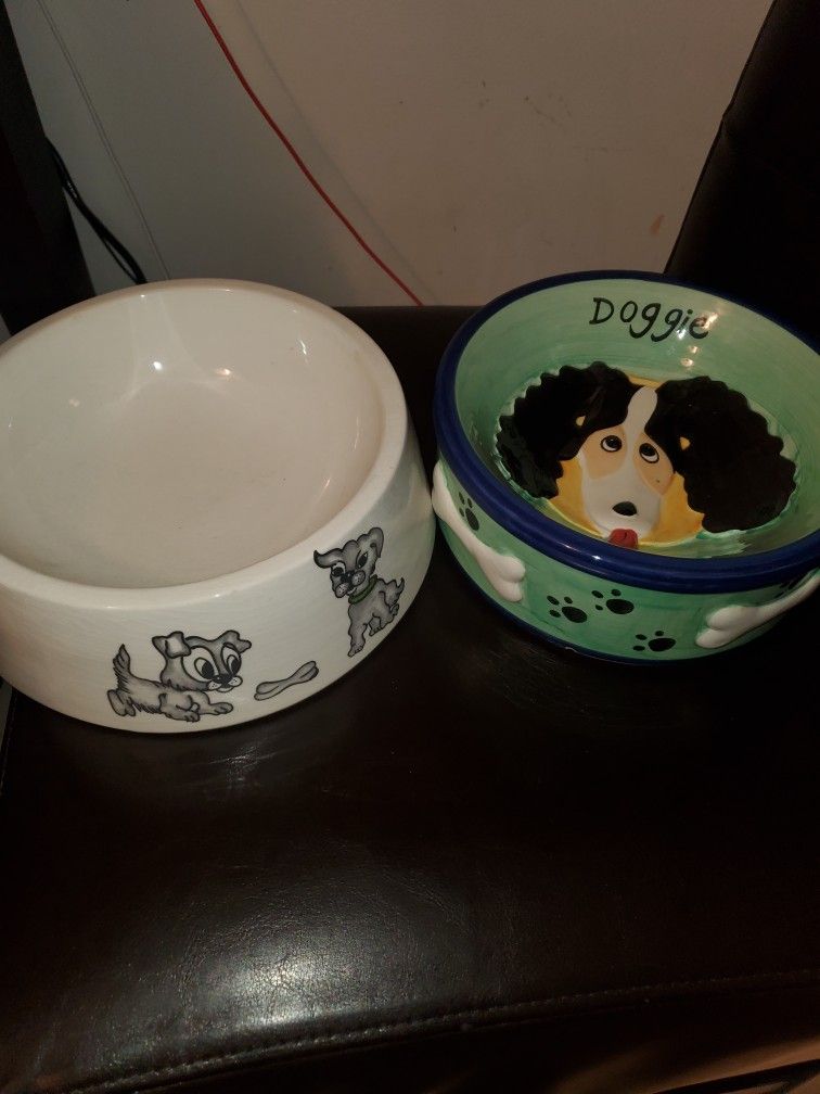 Ceramic Pet Food/ Water Bowls 