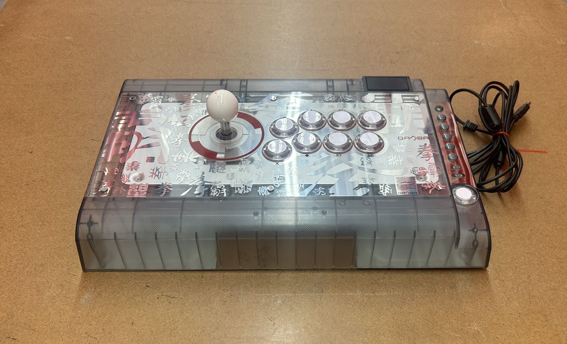 QANBA Crystal Wired USB Joystick MODEL: Q2-PS4-01 For SONY PlayStation 4 👀 (Please read description)