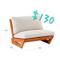 Sunset Teak Lounge Chair