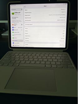 APPLE KEYBOARD for 4th gen 12.9” IPad