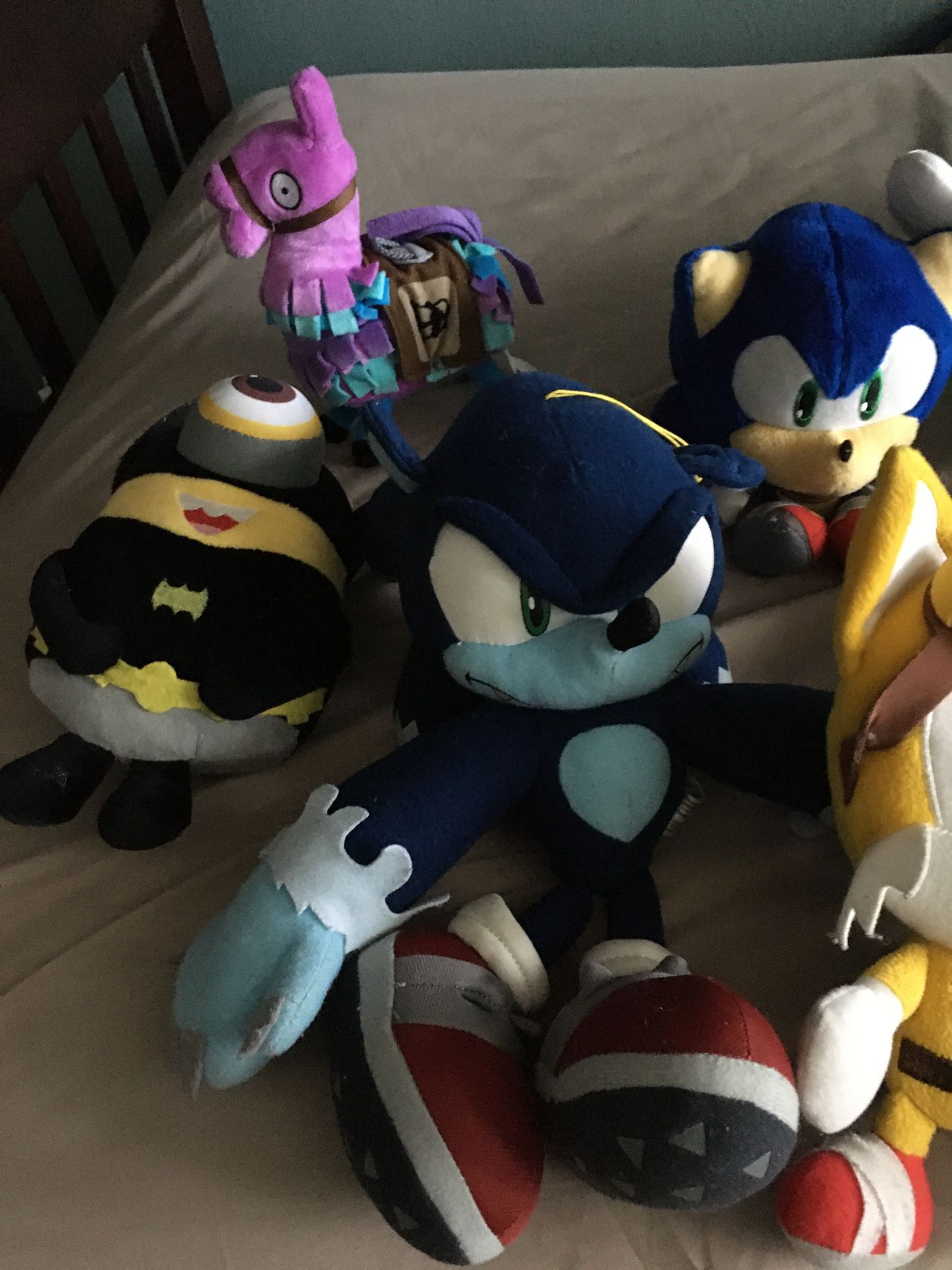 Sonic & Fortnite Plushies