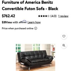 DELUXE Futon/Sofa NO SMOKING-NO CHILDREN